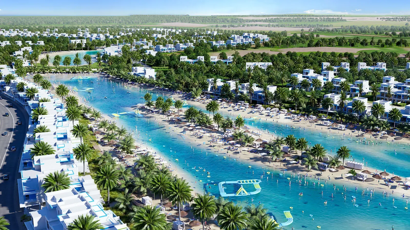 Damac Lagoons featured area